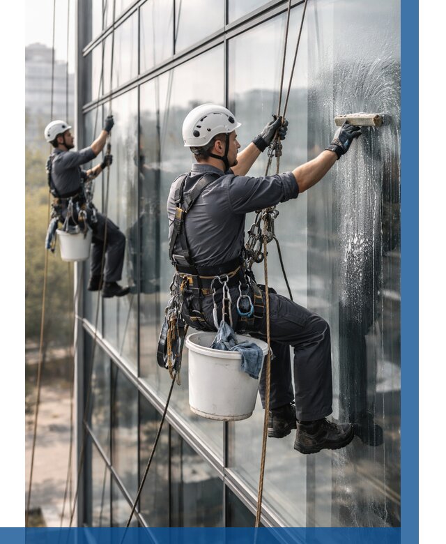 Мойка сплошного остекления в Баксане, заказать от 303 р.| ВЫСОТНИК-Бкс