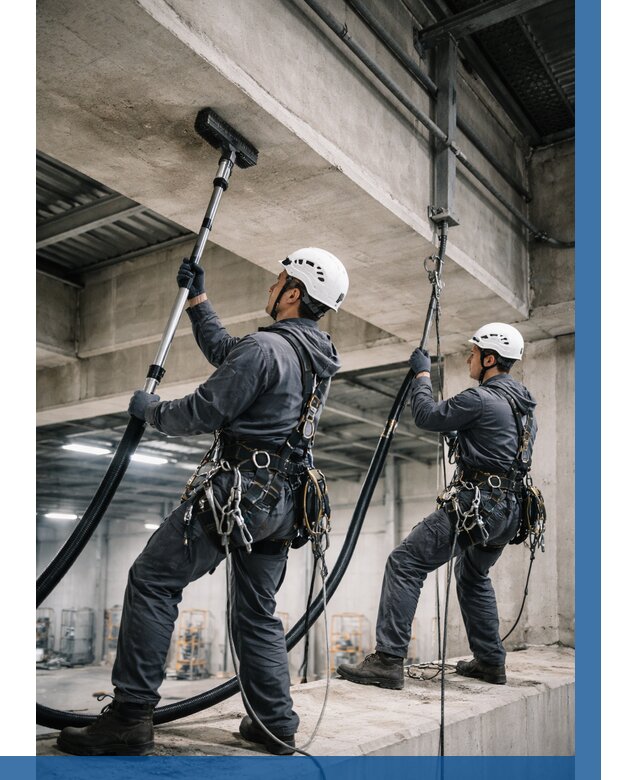 Обеспыливание потолочных конструкций в Баксане от 253 р. |ВЫСОТНИК-Бкс