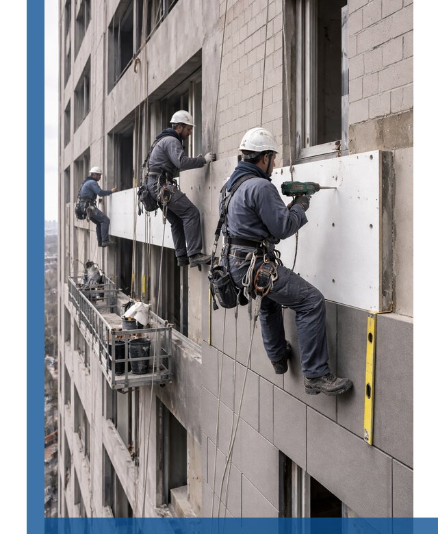 Монтаж фасадных термопанелей высокого качества в Баксане