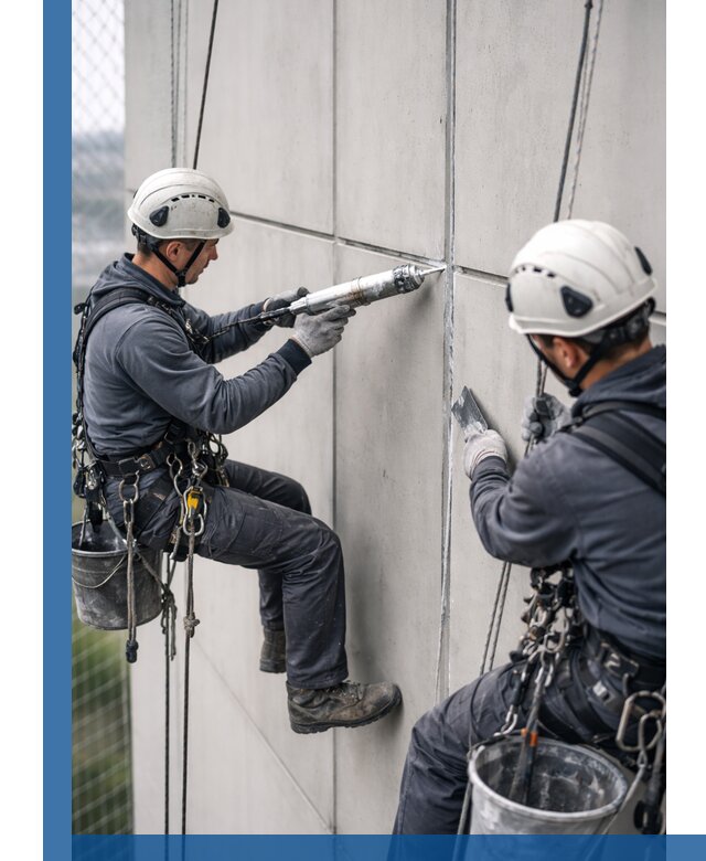 Первичная герметизация швов фасадов и кровель в Баксане