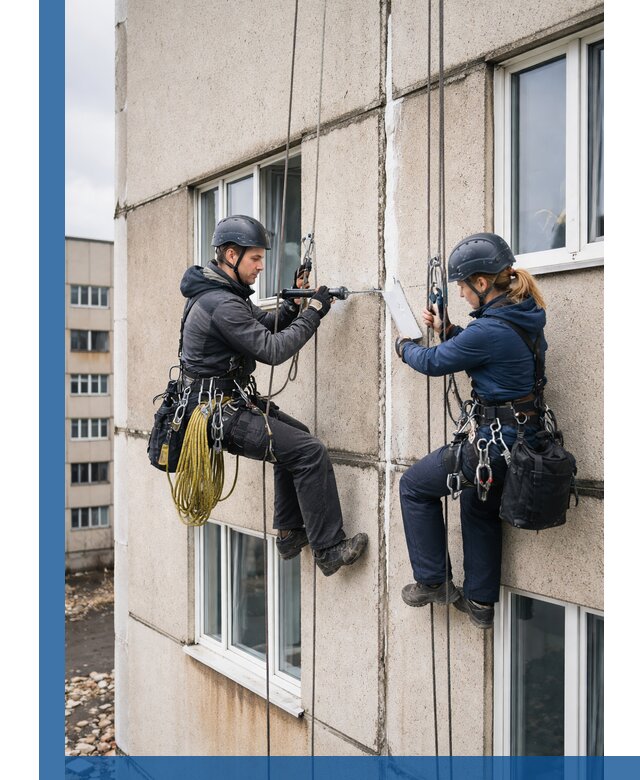 Герметизация межпанельных швов тёплым швом в Баксане