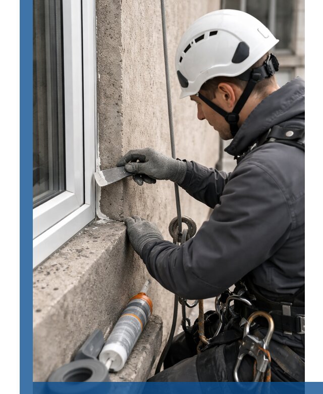 Герметизация монтажных швов окон в Баксане с гарантией качества