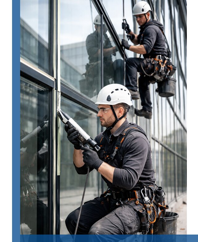 Герметизация витражных швов в Баксане для зданий и фасадов