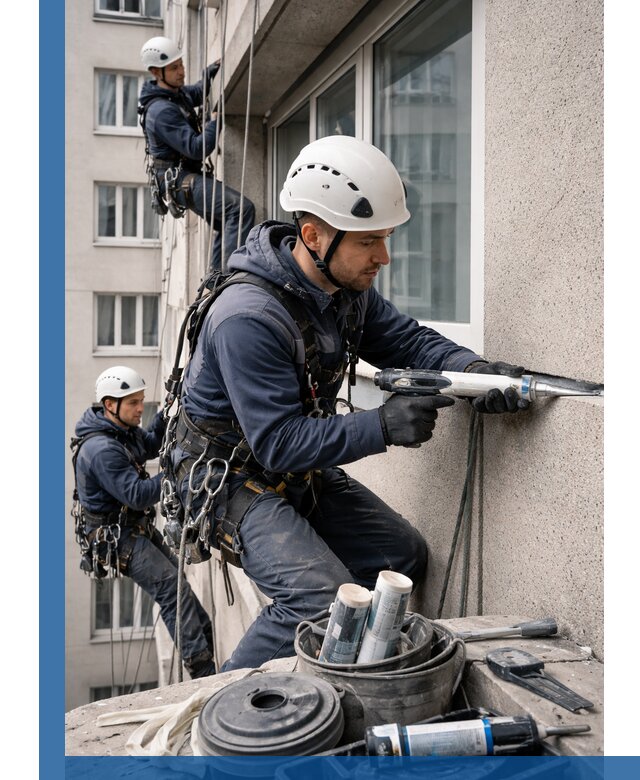 Герметизация швов лоджии в Баксане профессионально и надежно