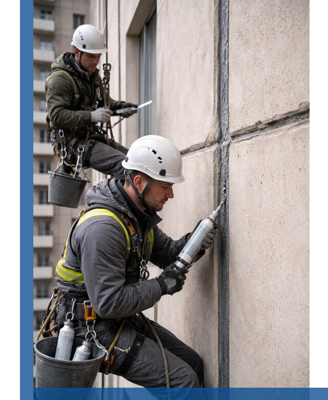 Герметизация деформационных швов фасада в Баксане качественно