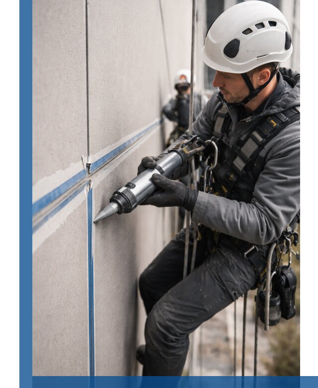 Герметизация стыков фасадных панелей в Баксане качественно и быстро