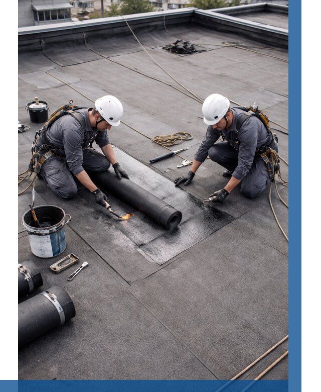 Ремонт мягкой кровли под ключ в Баксане от 707 р. | ВЫСОТНИК-Бкс