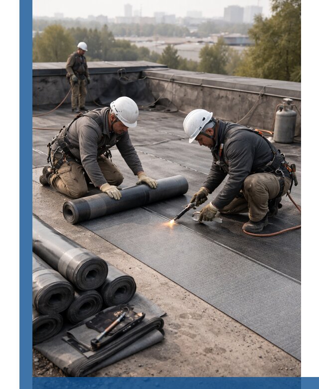 Монтаж мягкой кровли в Баксане профессионально и надежно