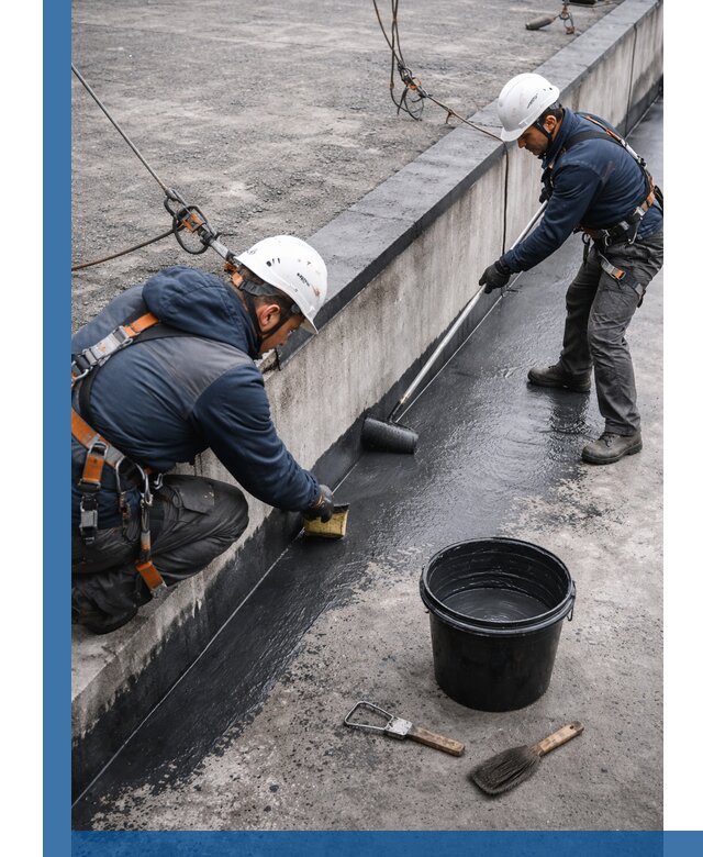 Гидроизоляция кровли жидкой резиной профессионально в Баксане