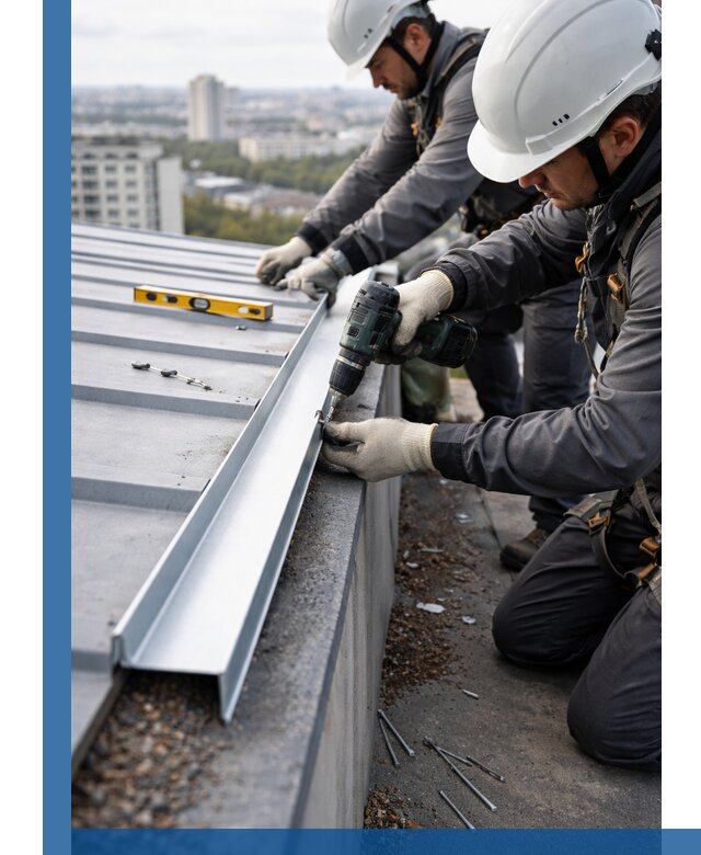 Монтаж капельника на кровле в Баксане с гарантией качества