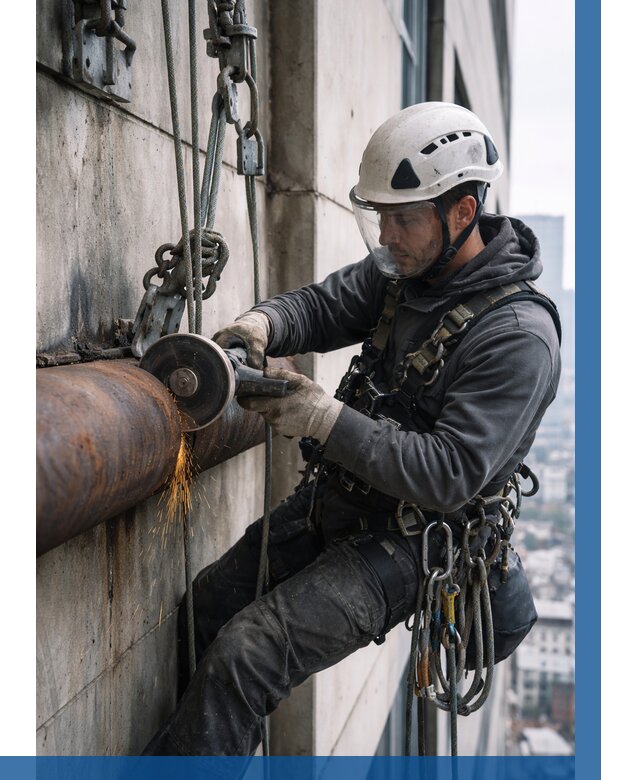 Резка металла на высоте в Баксане по цене от 4546 р. | ВЫСОТНИК-Бкс