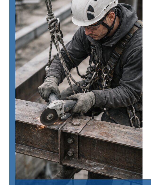 Резка металла на высоте в Баксане для зданий и конструкций