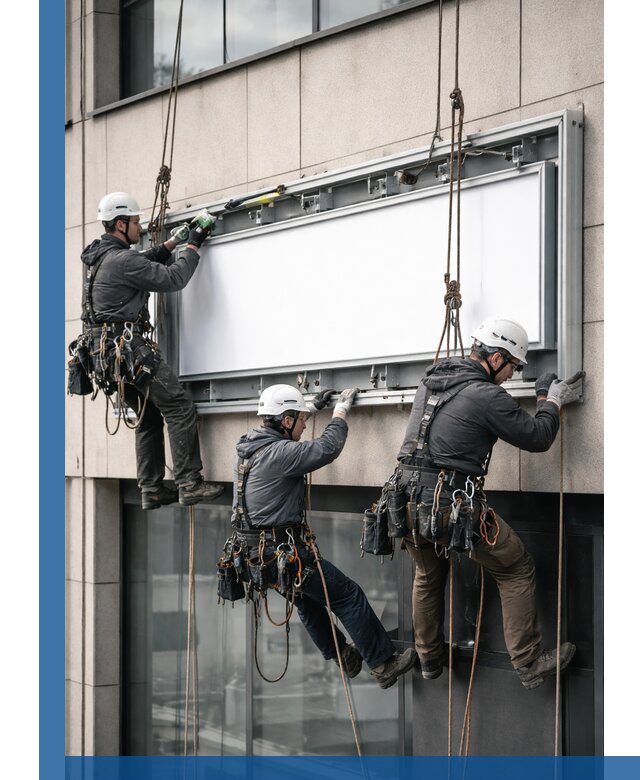 Профессиональный монтаж светового короба под ключ в Баксане