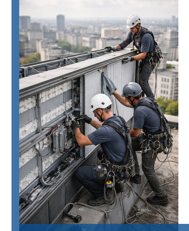 Профессиональное обслуживание крышной рекламы в Баксане под ключ