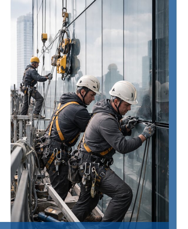 Структурное остекление фасадов в Баксане от 9597 р. | ВЫСОТНИК-Бкс