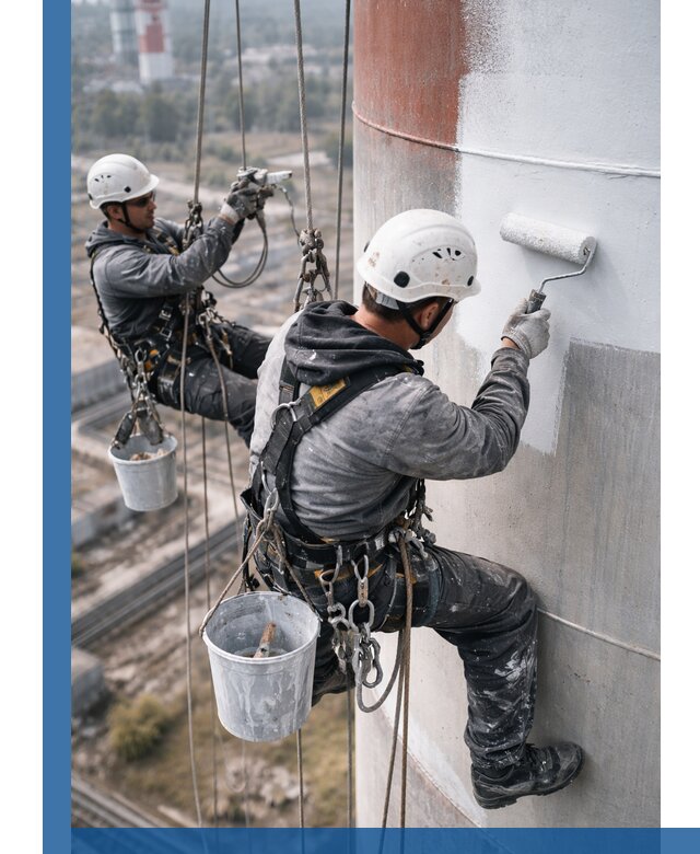 Покраска дымовых труб в Баксане: антикоррозийная защита и восстановление