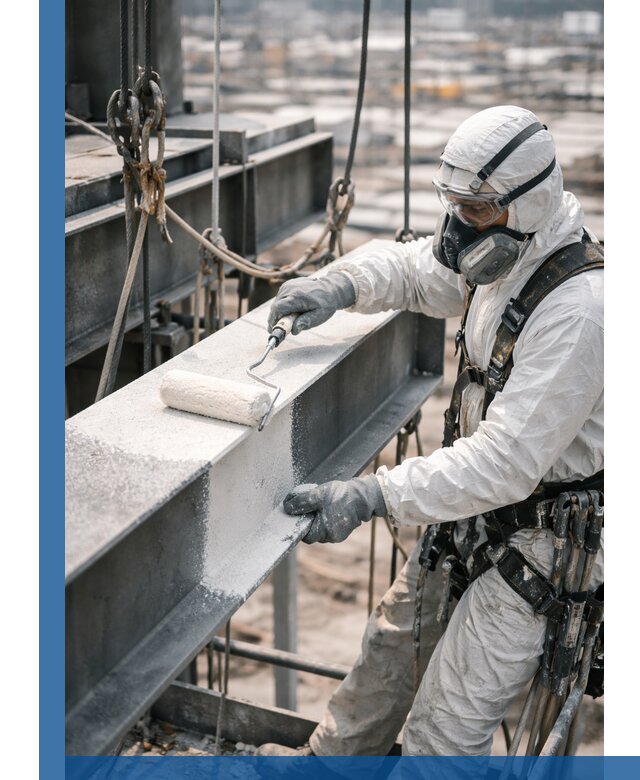 Профессиональная огнезащитная обработка металлоконструкций в Баксане