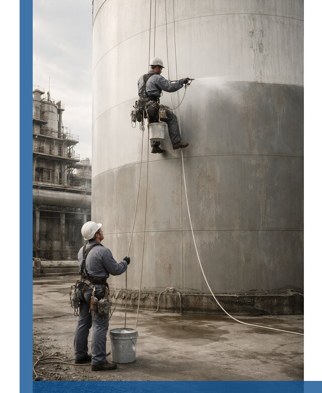 Покраска стальных резервуаров и емкостей в Баксане профессионально