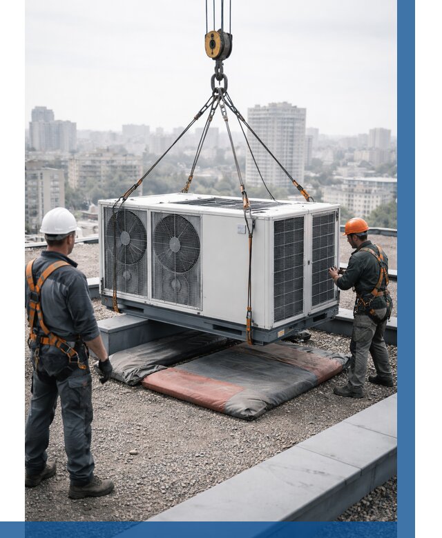 Подъем груза на крышу в Баксане от 5051 р. | ВЫСОТНИК-Бкс заказать