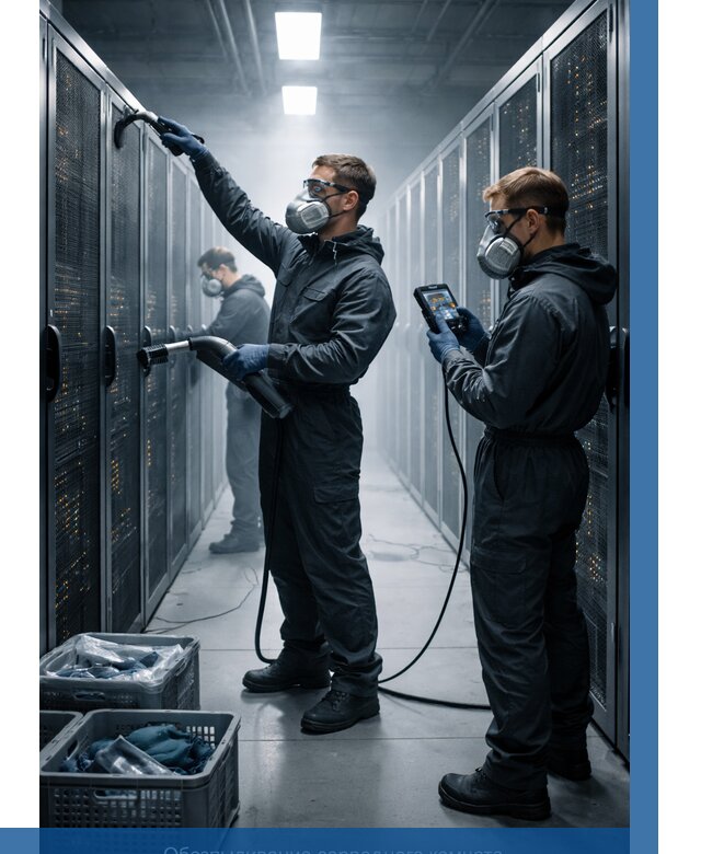 Обеспыливание серверной комнаты в Баксане от 4546 р. | ВЫСОТНИК-Бкс