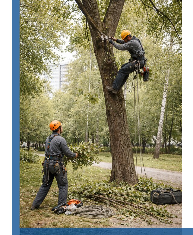 Санитарная обрезка деревьев в Баксане, профессионально и безопасно