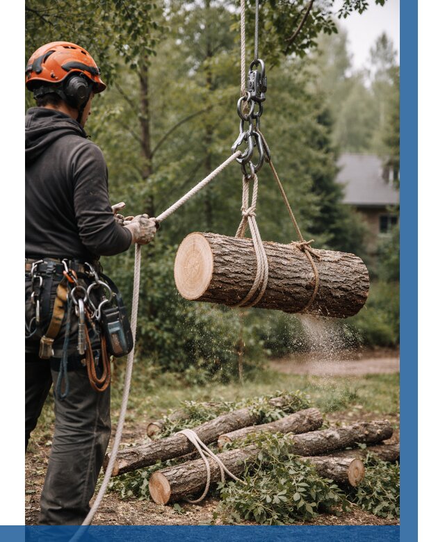 Валка деревьев частями в Баксане от 7577 р. | ВЫСОТНИК-Бкс