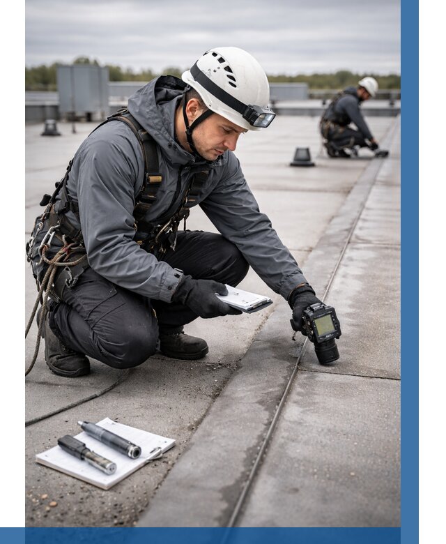 Обследование кровли на протечки в Баксане от 4546 р. | ВЫСОТНИК-Бкс