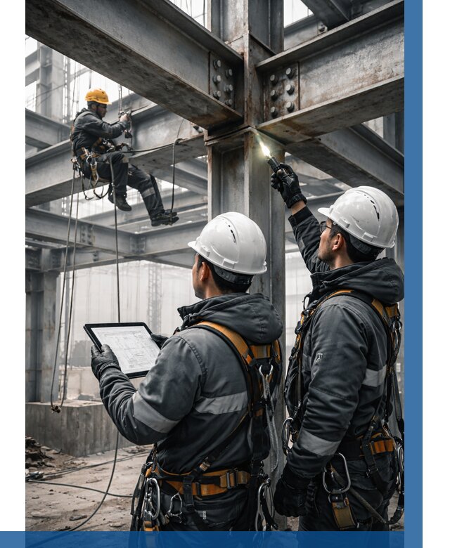 Обследование металлоконструкций в Баксане от 5556 р. | ВЫСОТНИК-Бкс